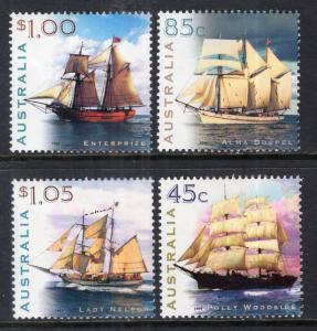 Australia 1729-1732 Sailing Ships MNH VF