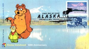 #4374 Alaska Statehood C-Cubed FDC