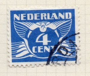 Netherlands 1934-39 Early Issue Fine Used 4c. NW-158974