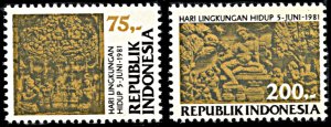 Indonesia 1126-1127, MNH, World Environment Day