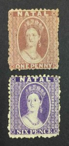 MOMEN: NATAL 1864 CROWN CC P12.5 UNUSED / MINT OG H £260 LOT #64571