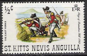 St Kitts-Nevis #245 Siege of Brimstone Hill MNH