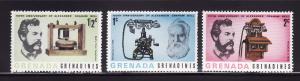 Grenada Grenadines 205-207 MNH Alexander Graham Bell (A)