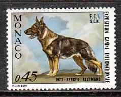 Monaco Dog 879 MNH VF