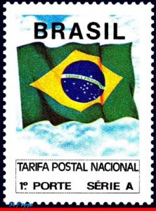 2320 BRAZIL 1991 NATIONAL FLAG, MI# 2419, FLAGS, RHM 689 or 692, MNH