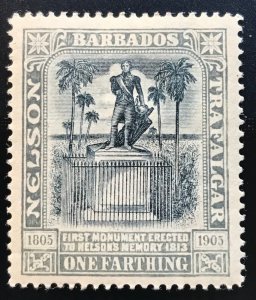 Barbados,  Scott 102, Unused, HR