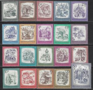 Austria Scott # 958 - 976, mint nh