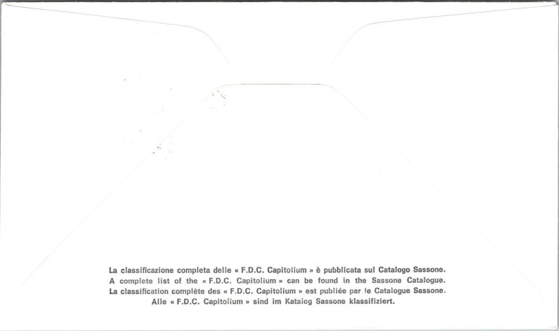 Vatican FDC 1977 - Early Christian sarcophagi - Capitolium Cachet - F30792