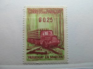 1961 Paraguay 25c Fine MNG A4P34F38-