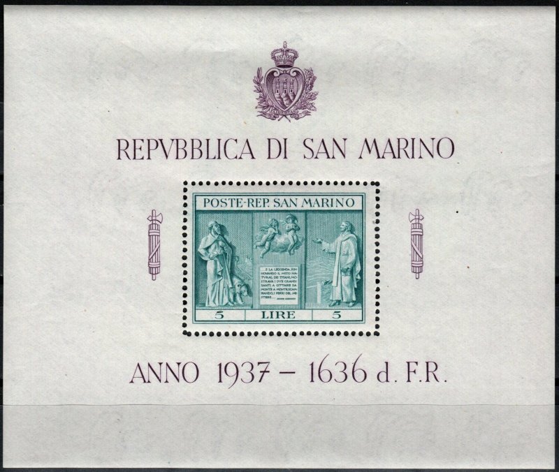 San Marino #185 MNH CV $15.00 (X8388L)