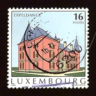 Luxembourg 937 16fr Erpeldange used