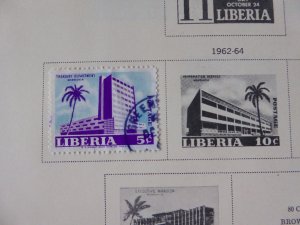 Liberia 1892-1976 Stamp Collection on Scott International Stamp Album Pages