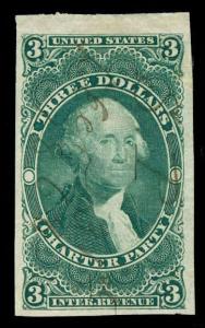 momen: US Stamps #R85a Revenue Used Manuscript