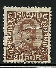 Iceland # O46, Used. CV $ 2.75