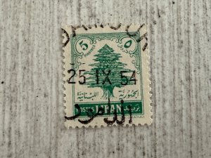 Lebanon #278 Used, 5p, 2024 SCV.$0.25