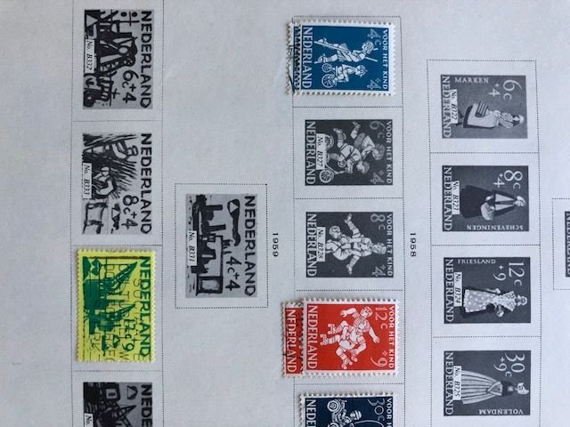 Netherlands Semi Postals 23 Scans