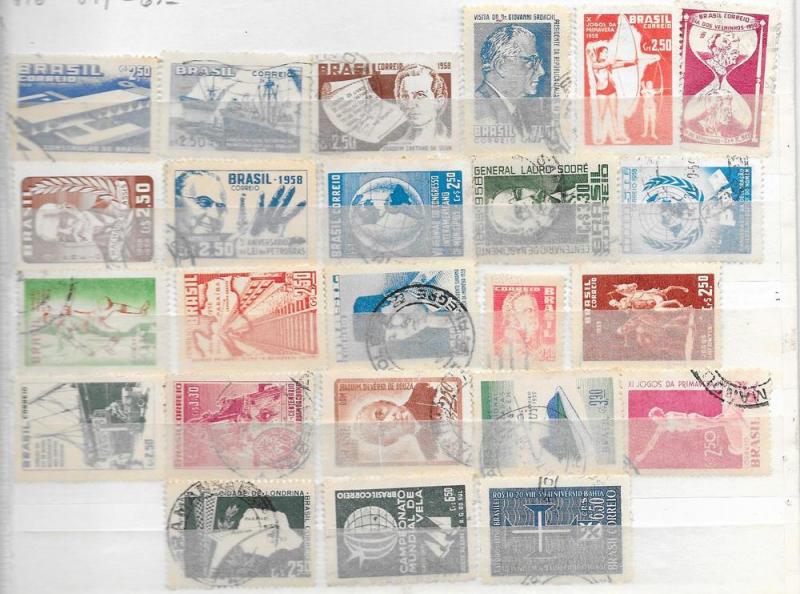 Brazil #876-899   (U) CV $6.30