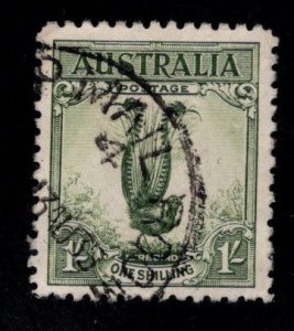 AUSTRALIA Scott 300 Used  Lyrebird stamp no wmk 1956