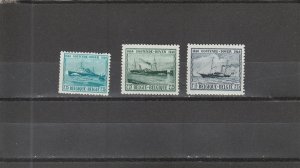 Belgium  Scott#  368-370  MH  (1946 Steamship Line Ostend to Dover)