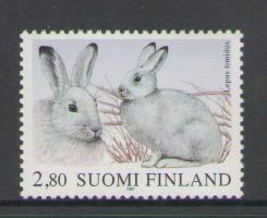 Finland Sc 1036 1997 Mountain Hare stamp mint NH