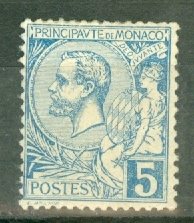 Monaco 13 mint CV $50