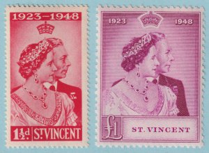 ST VINCENT 154 - 155  MINT NEVER HINGED OG ** SET - NO FAULTS VERY FINE! - P665