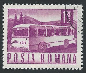 Romania #1976 1.20L Autobus - CTO OG HR