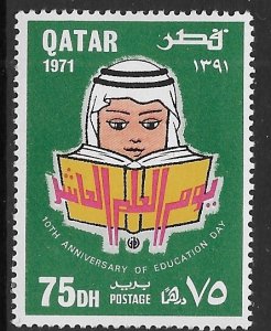 Qatar 258  1971    75 DH   fvf  mint  nh