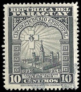 Paraguay - #449 - Used - SCV-0.25