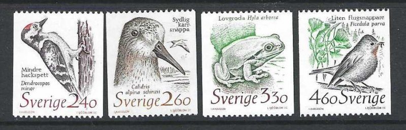 Sweden 1725-1728 MNH SCV:$4.40