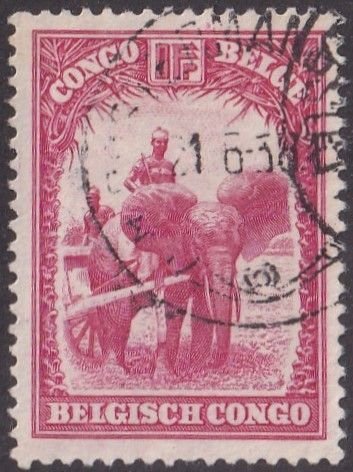 Belgian Congo #147 Used