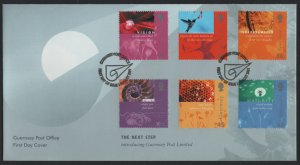 Guernsey 2001 FDC Sc 743-748 Guernsey Post Limited Introduction