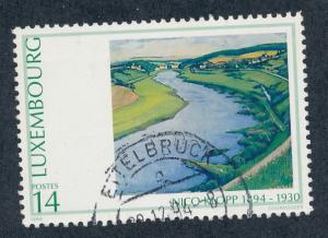 Luxembourg 1994 Scott 908 used - 14fr, Moselle by Nico Klopp