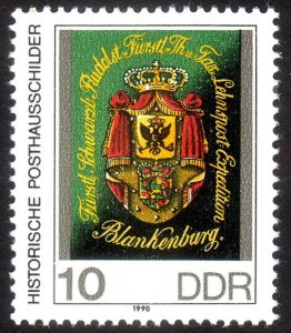 1990, Germany DDR, 10pf, MNH, Sc 2794, Mi 3302