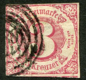 Thurn & Taxis  Sc.# 53 Cancelled