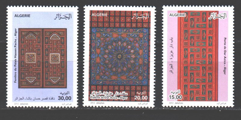 Algeria. 2012. 1681-83. Folk art artisans. MNH.