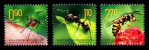 Bosnia & Herzegovina (Serb) Sc# 507-9 MNH Insects