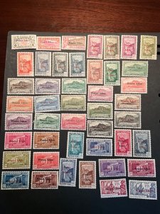 Stamps Reunion 178-202 hinged