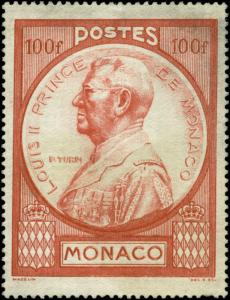 Monaco Scott #197 Mint No Gum