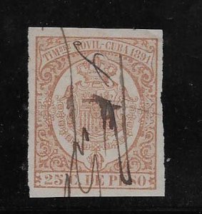 CUBA STAMP VFU  #DIC KRS10