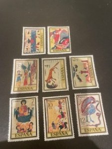 Spain sc 1909-1916 MNH comp set