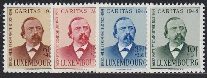 LUXEMBOURG 1948 Caritas set fresh MNH.......................................H449