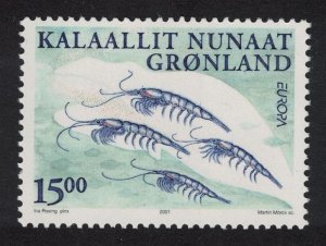 Greenland Krill Europa Water Resources 2001 MNH SG#397