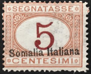 Italy Somalia Tax n.23 cv 600$  MNH**