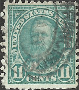 # 692 Used Light Blue Rutherford B. Hayes