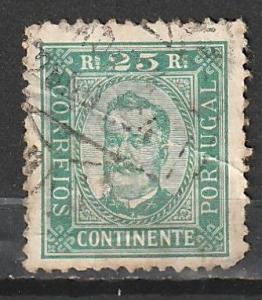 #71a Portufal Used - creased