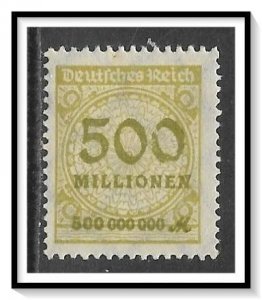 Germany #293 Numeral MNH