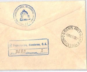 HONDURAS 1951 FDC *UPU* Illustrated (1949) *HIGH VALUES* First Day Cover YV117