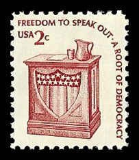 PCBstamps   US #1582 2c Freedom to Speak Out, MNH, (12)