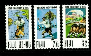 ES-1425 FIJI 1993 HONG KONG RUGBY SEVENS SCOTT 684-6 SET 3 MNH  $10